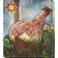 Main Bead Embroidery Kit on Canvas  Abris Art AB-643 Exactly