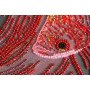 Main Bead Embroidery Kit on Canvas  Abris Art AB-754 Red gold