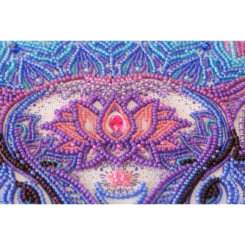 Main Bead Embroidery Kit on Canvas  Abris Art AB-757 Prosperity