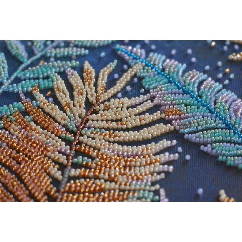 Набор для вышивки бисером на холсте Абрис Арт АВ-777 Тропическая ночь