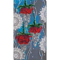 Main Bead Embroidery Kit on Canvas  Abris Art AB-780 Night flowers