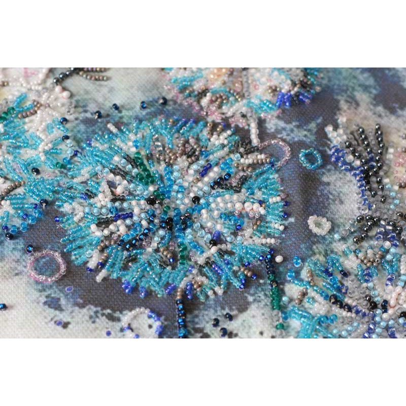 Main Bead Embroidery Kit on Canvas  Abris Art AB-797 Fluff