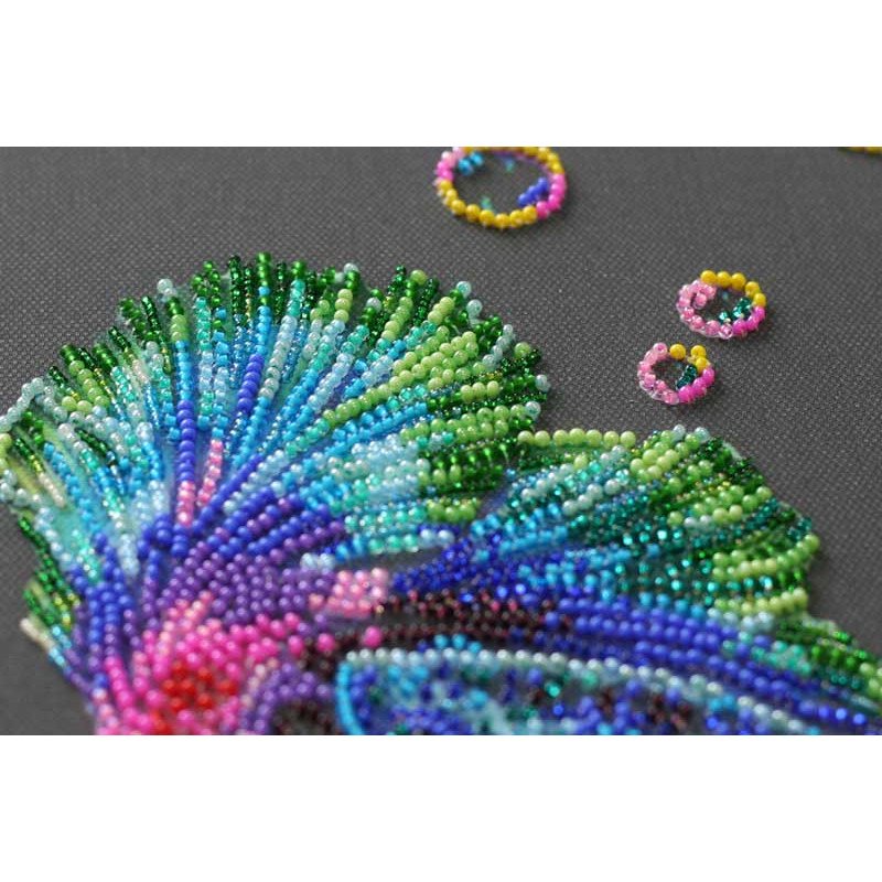 Набор для вышивки бисером на холсте Абрис Арт АВ-822 Танец радуги
