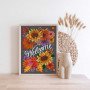 Main Bead Embroidery Kit on Canvas  Abris Art AB-836 Welcoming autumn
