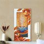 Main Bead Embroidery Kit on Canvas  Abris Art AB-843 Autumn latte