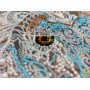 Main Bead Embroidery Kit on Canvas  Abris Art AB-855 Pride of the Savannah