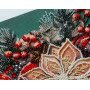 Набір для вишивання бісером на полотні Абріс Арт АВ-915 Смак Різдва