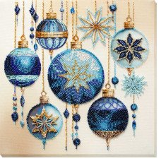 Main Bead Embroidery Kit on Canvas  Abris Art AB-925 Crystal patterns