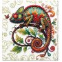 Main Bead Embroidery Kit on Canvas  Abris Art AB-936 Master of Reincarnation