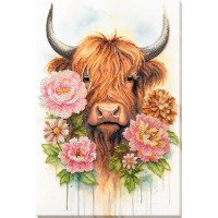 Набір для вишивання бісером на полотні Абріс Арт АВ-965 Гірська красуня