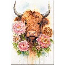 Набор для вышивки бисером на холсте Абрис Арт АВ-965 Горная красавица