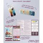 Main Bead Embroidery Kit on Canvas  Abris Art AB-989 Lighthouse Above the Waves