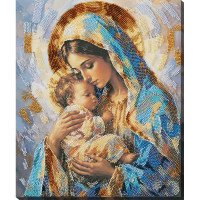 Main Bead Embroidery Kit on Canvas  Abris Art AB-996 God’s Blessing