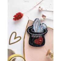 Bead embroidery kit decorations Abris Art AD-069 Focus
