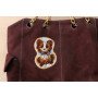 Набор для вышивки бисером украшения на натуральном художественном холсте Паттернхолст Абрис Арт AD-104 Собачка