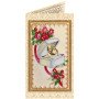 Bead embroidery kit postcard Abris Art AO-115 Happy Marriage Day-7