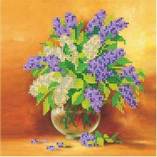 Pattern for beading Abris Art AC-018 Lilac