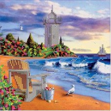 Pattern for beading Abris Art AC-049 Lighthouse