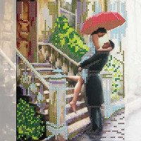 Pattern for beading Abris Art AC-096 Date in the Rain