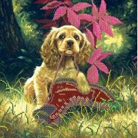 Pattern for beading Abris Art AC-159 Successful hunting