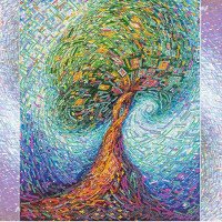 Pattern for beading Abris Art AC-277 The Magic Tree of Life