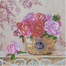 Схема для вышивка бисером  Абрис Арт АС-285 Парижские цветы