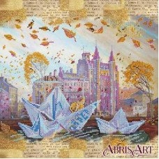 Pattern for beading Abris Art AC-300 Paper Boats