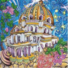 Pattern for beading Abris Art AC-313 Magical city