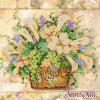 Pattern for beading Abris Art AC-350 Transparency of watercolor