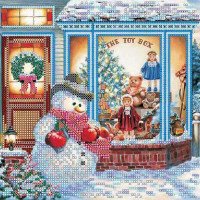 Pattern for beading Abris Art AC-417 A toy shop