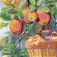 Pattern for beading Abris Art AC-485 Lover of apples