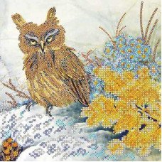 Pattern for beading Abris Art AC-518 Owl