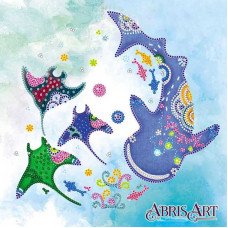 Pattern for beading Abris Art AC-565 Under water
