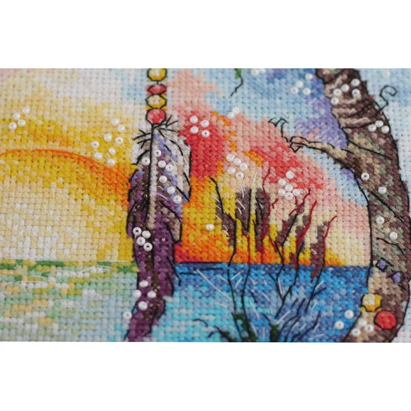 Набор для вышивки крестом Абрис Арт АН-074 Солнечный рай