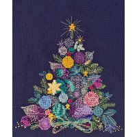 Набор для вышивки крестом Абрис Арт АН-090 Новогодняя елка