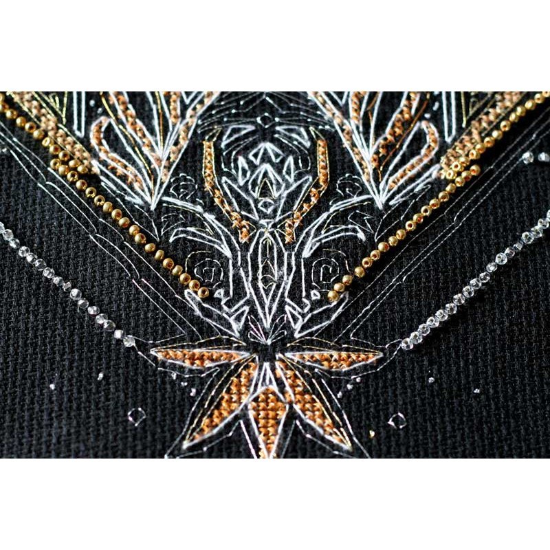 Набір для вишивки хрестиком Абріс Арт АН-122 Нічний метелик