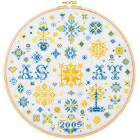 Cross stitch kit Abris Art AH-194 Family sampler