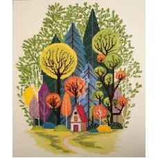 Cross stitch kit Abris Art AH-204 Peace in the forest