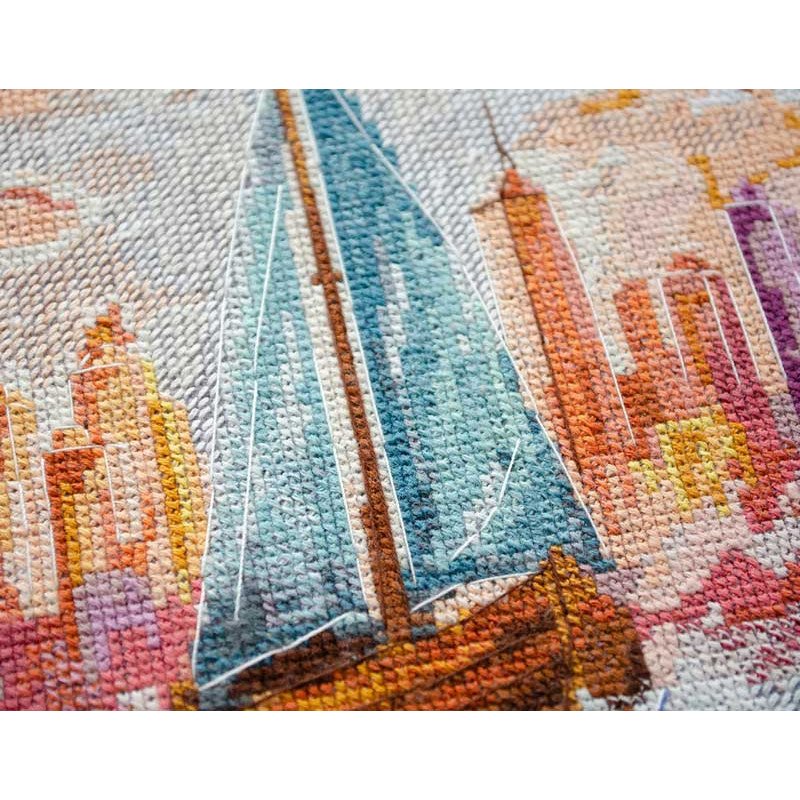 Cross stitch kit Abris Art AH-231 On the waves of adventure