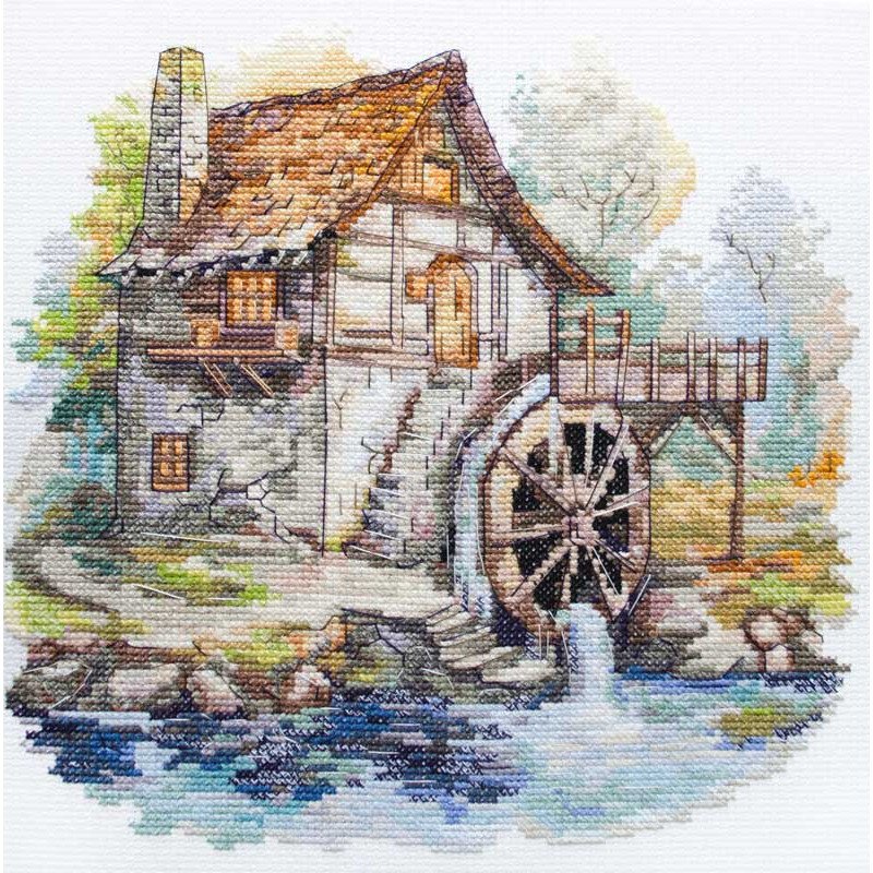 Cross stitch kit Abris Art AH-237 Symphony of water