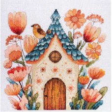 Cross stitch kit Abris Art AH-254 Sing for us, little bird!