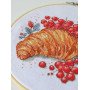 Cross stitch kit Abris Art AH-285 Croissant with currants
