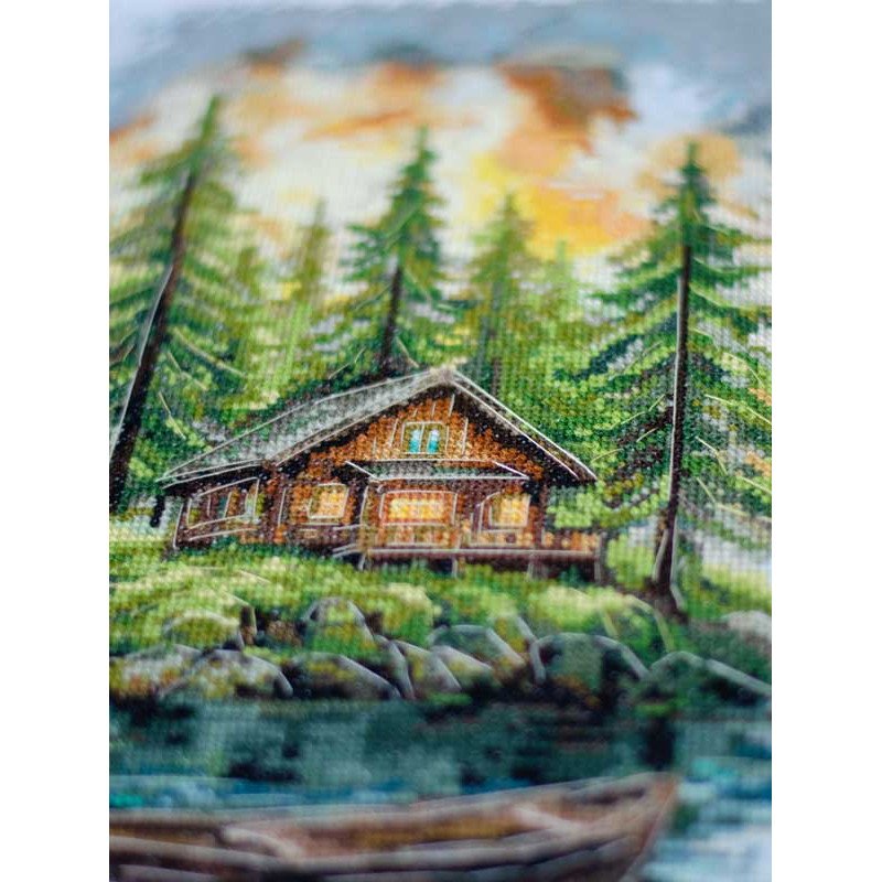 Cross stitch kit Abris Art AH-286 Silence in the forest