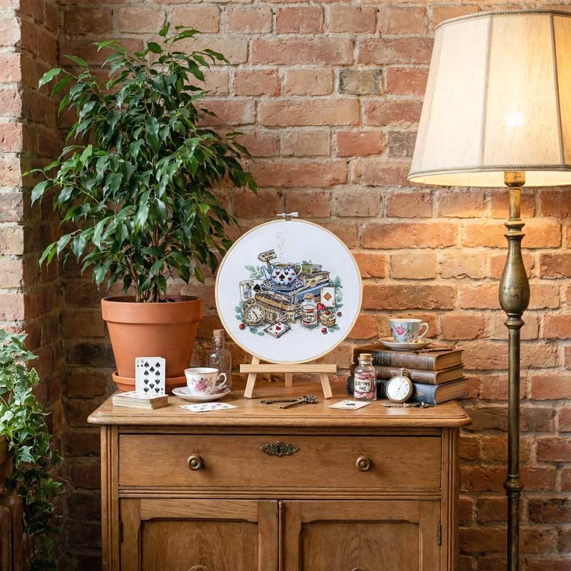 Набор для вышивки крестом Абрис Арт АН-320 Безумное чаепитие