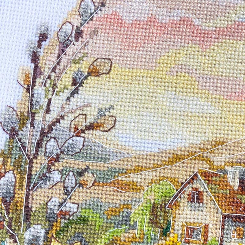 Набор для вышивки крестом Абрис Арт АН-322 Пасхальное чудо