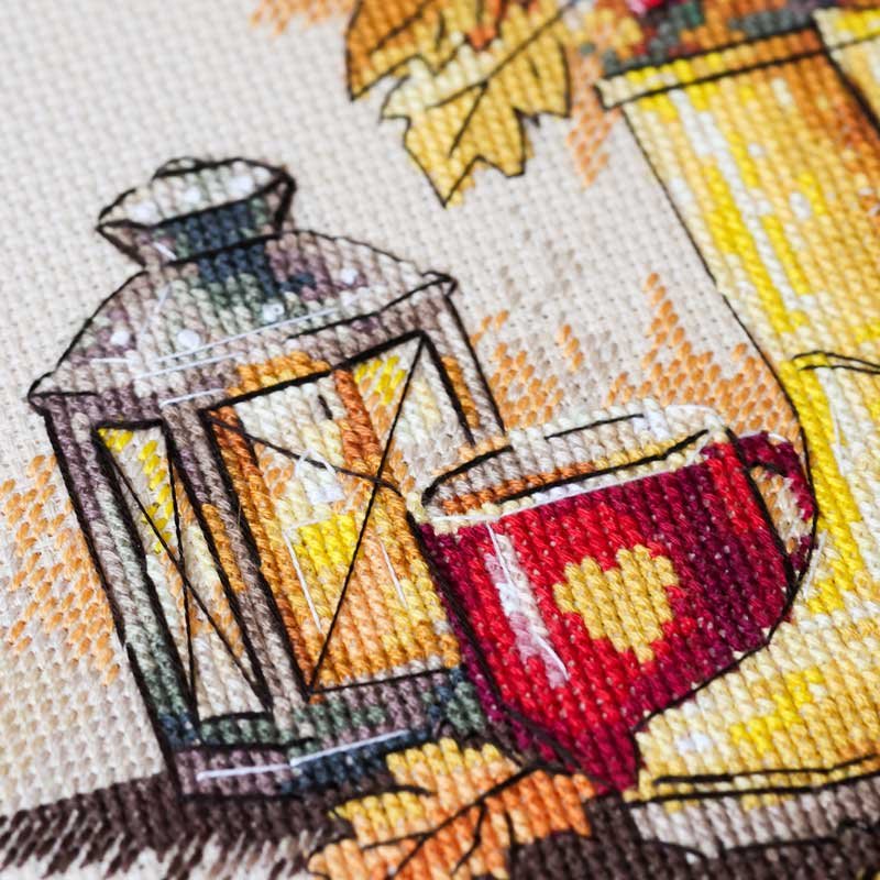 Cross stitch kit Abris Art AH-338 While It Rains