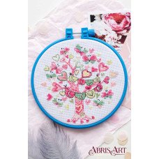 Cross stitch miniature set Abris Art AHM-013 Blooms