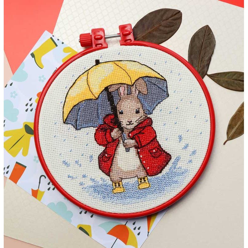 Cross stitch miniature set Abris Art AHM-075 Little hare