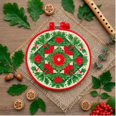 Набір-мініатюра для вишивання хрестиком Абріс Арт АНМ-094 Традиційний мотив
