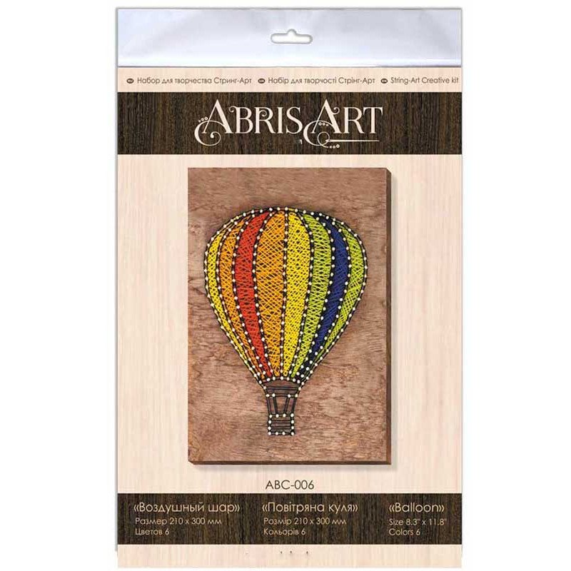 Kits for creativity string art Abris Art ABC-006 Balloon